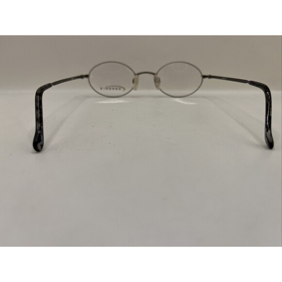 Genesis Eyeglasses G-4022 4620 Pewter Designer Demo Lens Silver 46-20-130